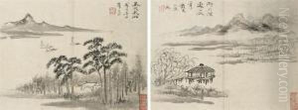 Landscapes Oil Painting by Yang Wencong