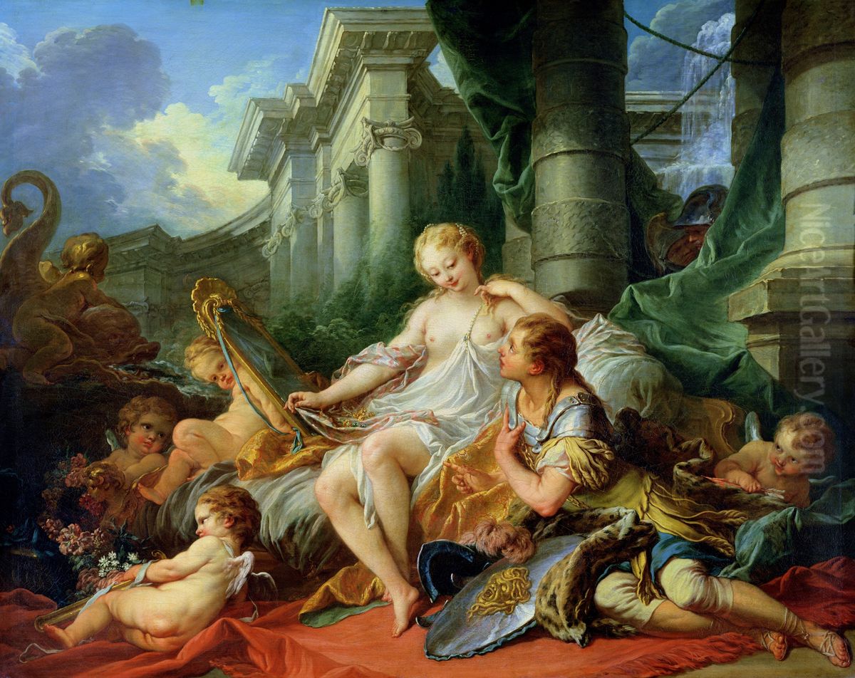 Rinaldo and Armida Oil Painting by Francois Boucher