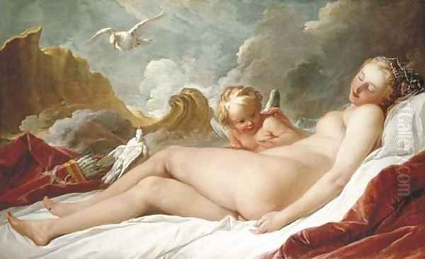 Le Sommeil de Venus Oil Painting by Francois Boucher