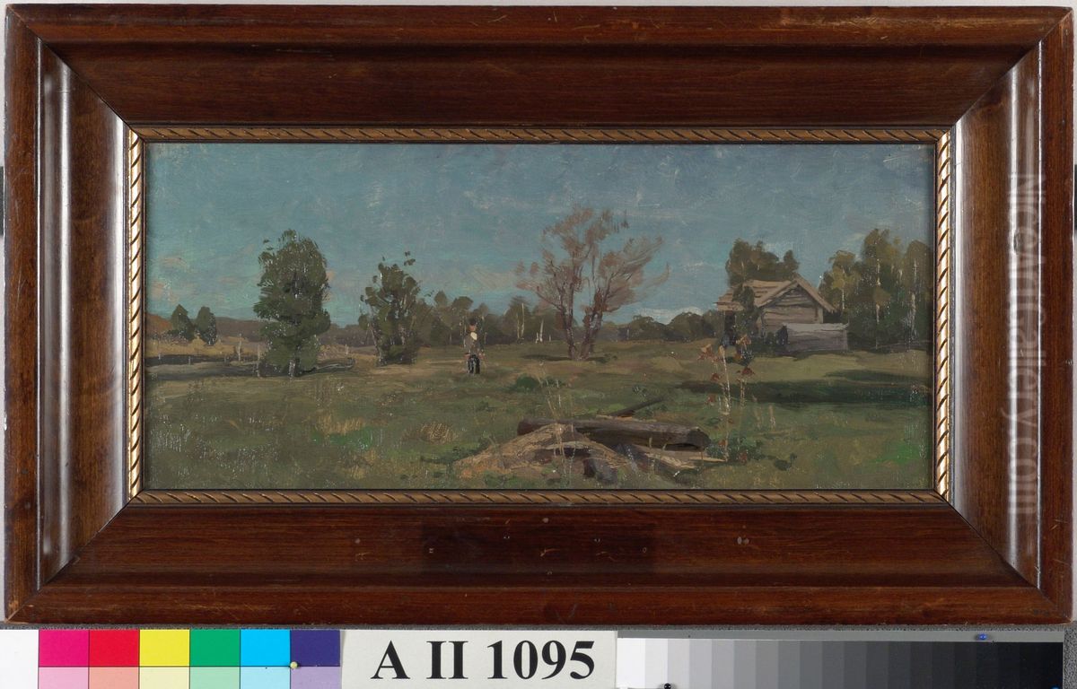 Landscape From Parainen Oil Painting by Victor Westerholm