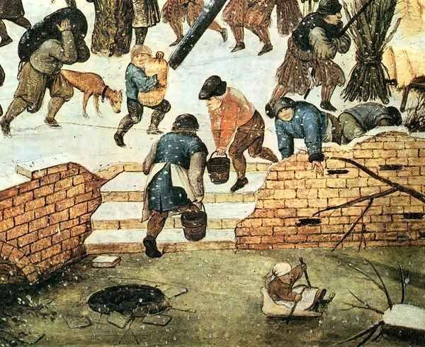 Adoration of the Magi (detail) Oil Painting by Pieter The Younger Brueghel