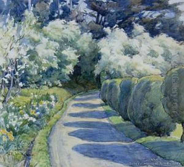 Springtime, Wanganui Oil Painting by Vera Whiteman