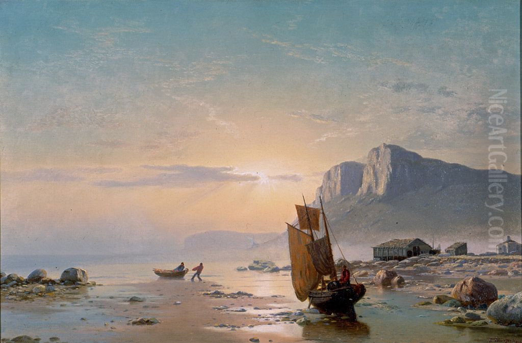 Coast of Labrador Oil Painting by William Bradford