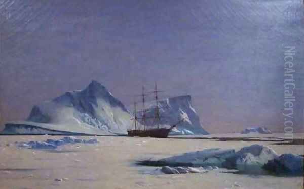 Scene in the Artic Oil Painting by William Bradford