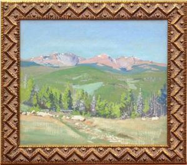 A Forgotten Trail Oil Painting by Tom Milton Wilder