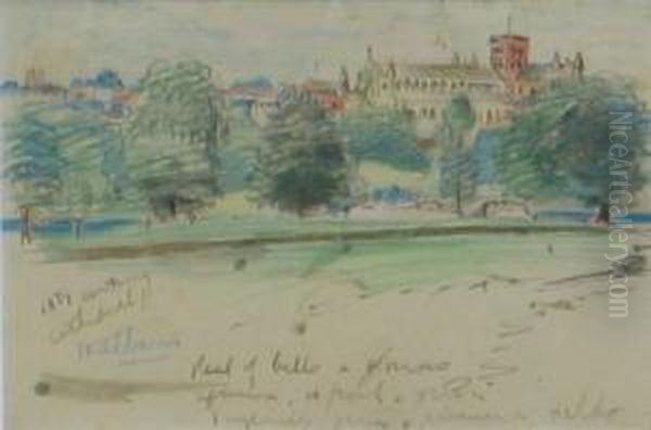 St Albans Oil Painting by Eric Wilson