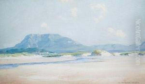 Ballyconnell Beach, Donegal Oil Painting by Hugh Cameron Wilson