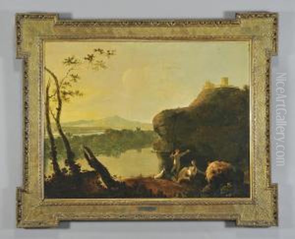 Paesaggio Oil Painting by R. Wilson