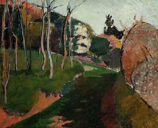 Landscape, 1889 Oil Painting by Emile Bernard