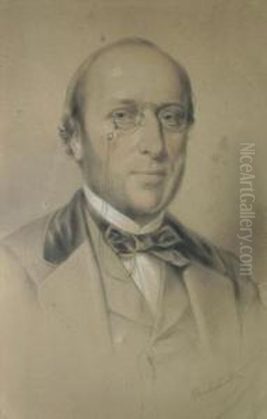 Portrait D'homme Oil Painting by Franz Xavier Winterhalter