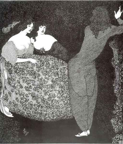 A Repetition of 'Tristan und Isolde' Oil Painting by Aubrey Vincent Beardsley
