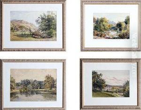 Guy's Cliff, Warwick Oil Painting by Anne Worsley