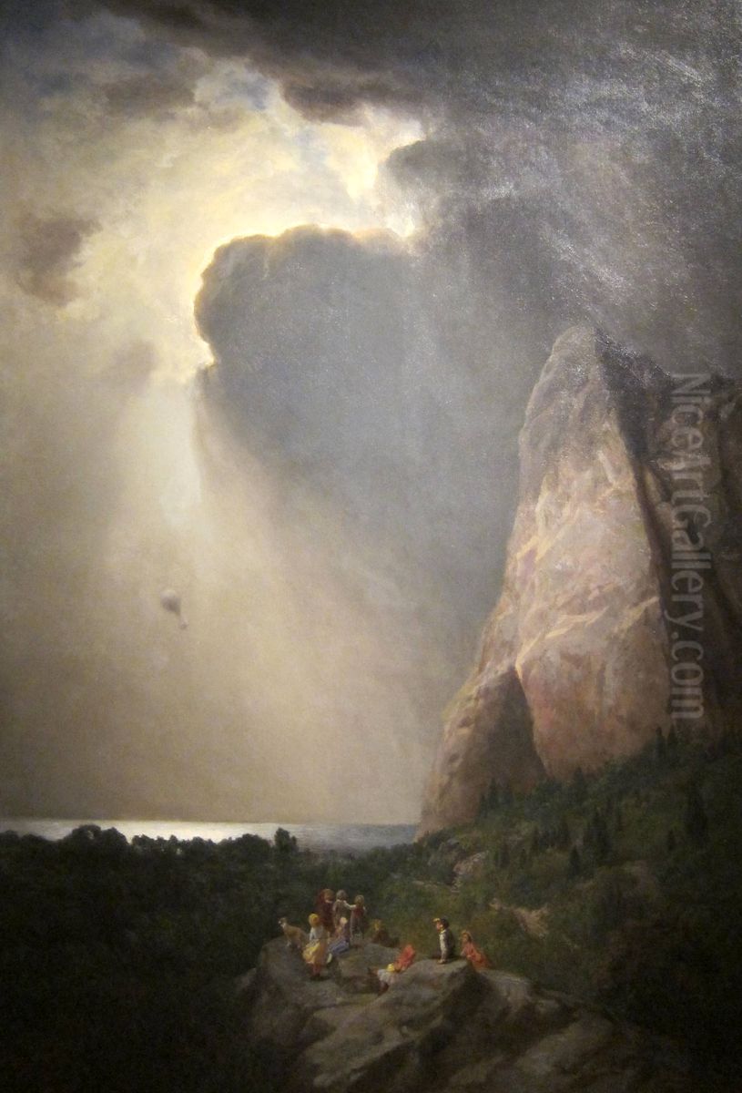 The Lost Balloon Oil Painting by William Holbrook Beard