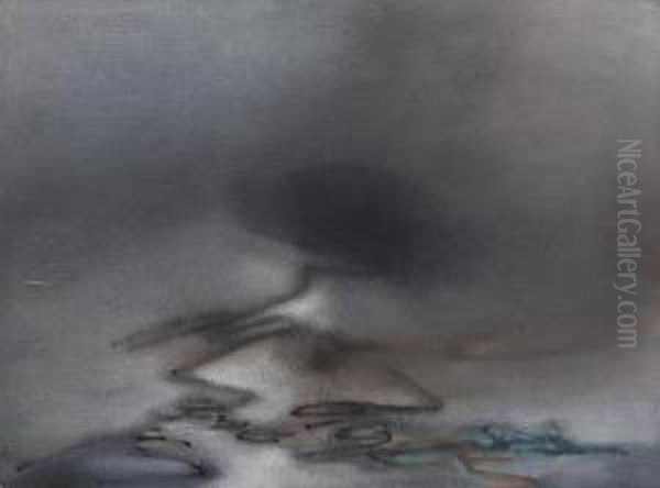 After The Rain Oil Painting by Xie Jinglan