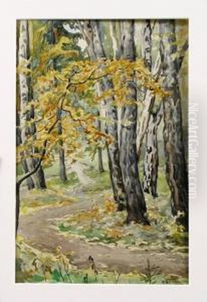 Untitled Oil Painting by Mikhail Nikolaevich Yakovlev