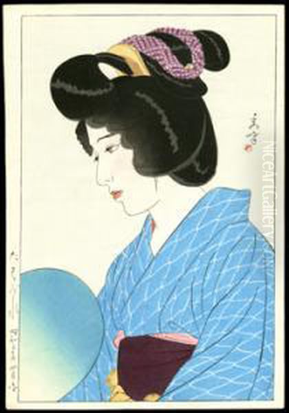 Dusk Oil Painting by Shuho Yamakawa