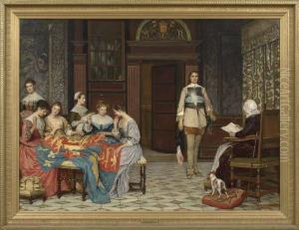 The New Standard Oil Painting by William Frederick Yeames