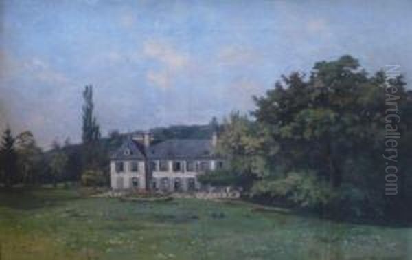 La Maison De Maitre Oil Painting by Edmond Charles Joseph Yon