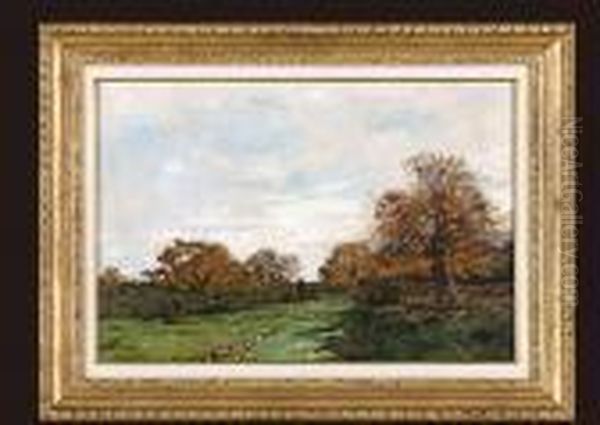 Landscape Oil Painting by Edmond Charles Joseph Yon