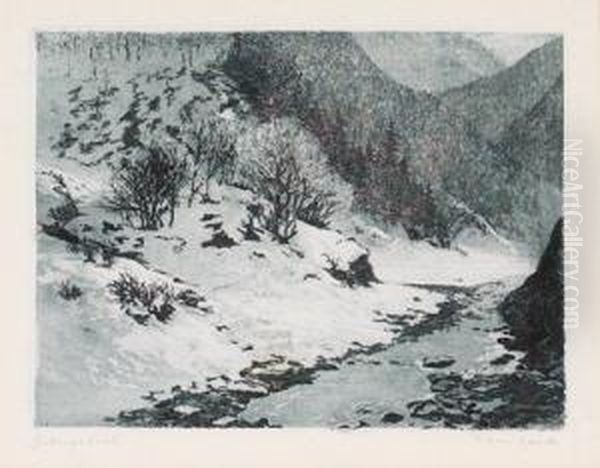 Zack Oil Painting by Franz Zack