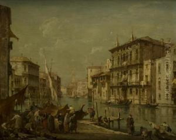 Vita A Venezia Oil Painting by E. Zeno