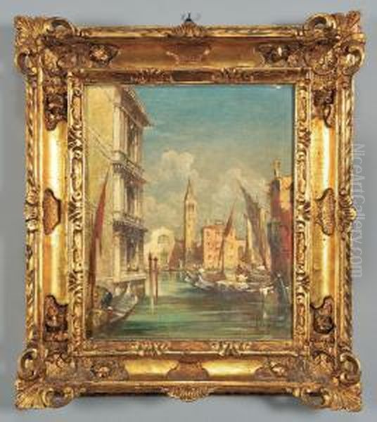 Veduta Di Venezia Oil Painting by E. Zeno