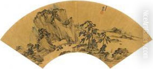 Summer Landscape Oil Painting by Zhang Fu