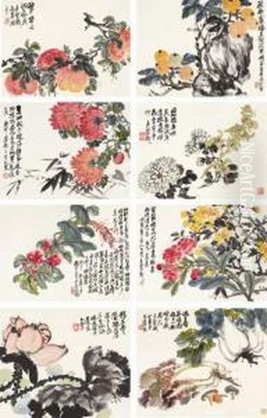 Flowers Oil Painting by Zhao Yunhuo