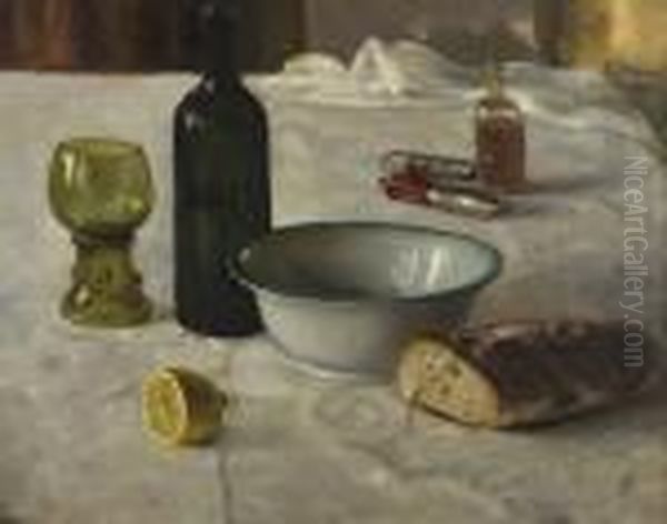 Untitled Oil Painting by Frantisek Zikmund