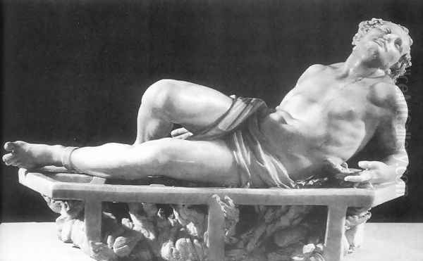 Martyrdom of St Lawrence Oil Painting by Gian Lorenzo Bernini