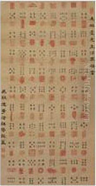 Motto Oil Painting by Pan Zuying