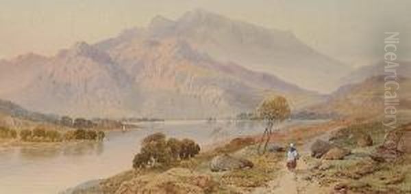 Head Of Loch Lomond Oil Painting by Edwin Austin Abbey