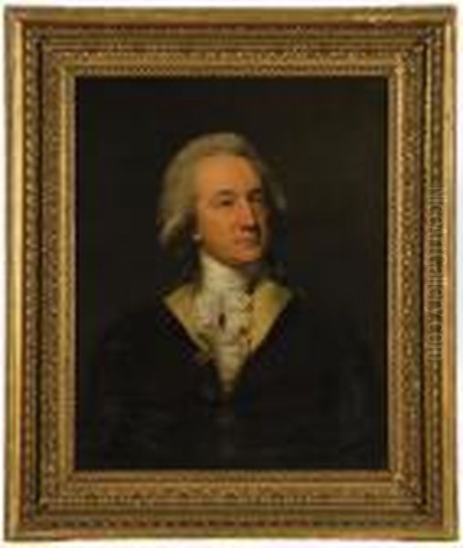 Portrait Of A Gentleman Oil Painting by Lemuel-Francis Abbott