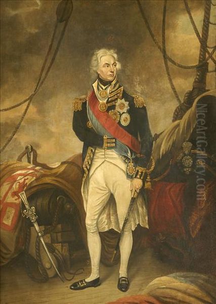 Lordnelson Oil Painting by Lemuel-Francis Abbott