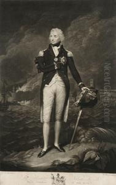 Sir Horatio Nelson Oil Painting by Lemuel-Francis Abbott