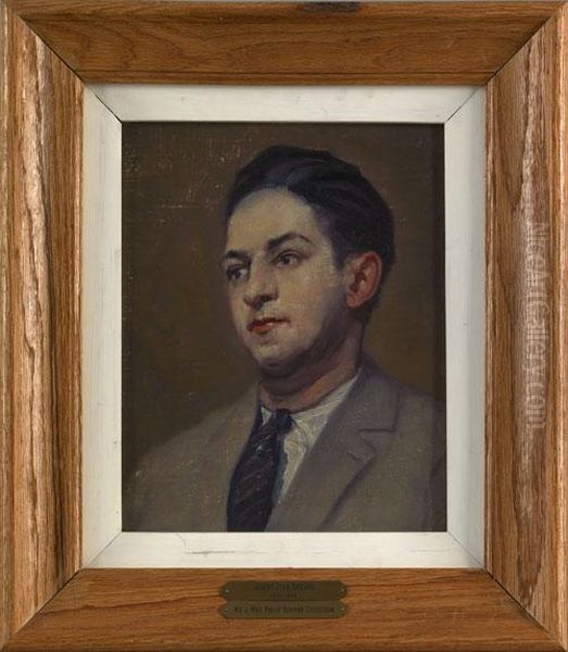 Portrait Of A Man Oil Painting by Albert Jean Adolphe