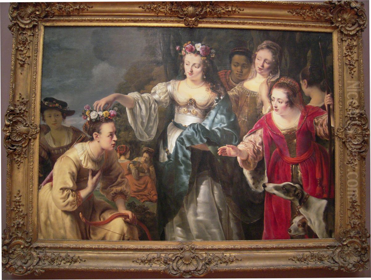The Crowning of Mirtillo Oil Painting by Ferdinand Bol