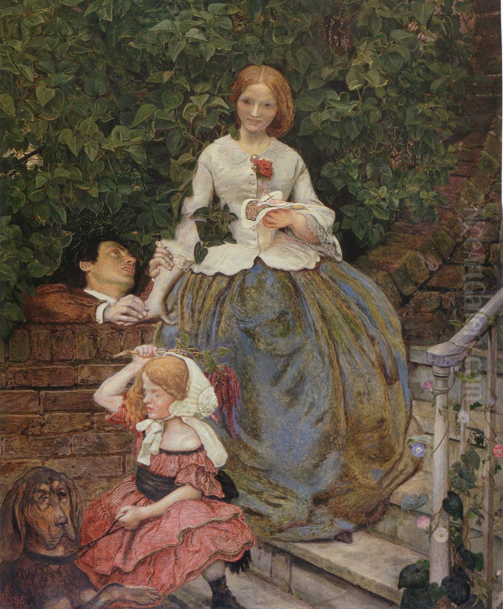 Stages of Cruelty Oil Painting by Ford Madox Brown