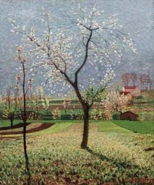 Primavera Oil Painting by Oreste Albertini