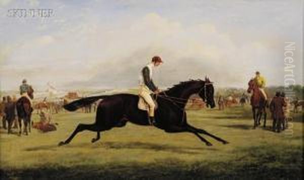 Wild Dayrell, Winner Of The Derby Oil Painting by Henry Jr Alken