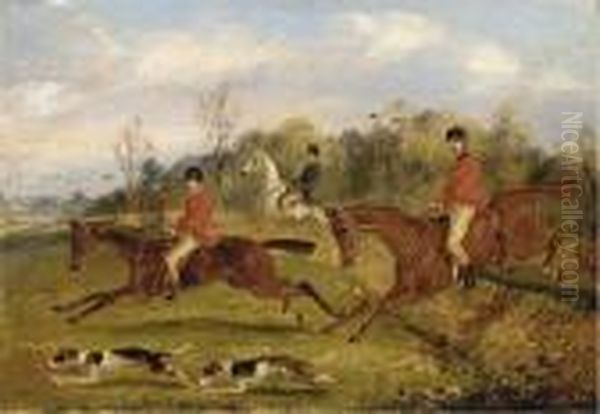 Over The Wall Oil Painting by Henry Jr Alken