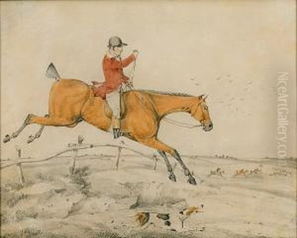 Tally Ho! Oil Painting by Henry Jr Alken