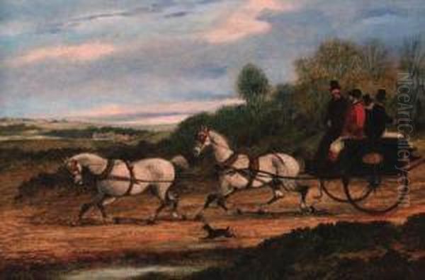 Going To The Hunt Oil Painting by Henry Jr Alken