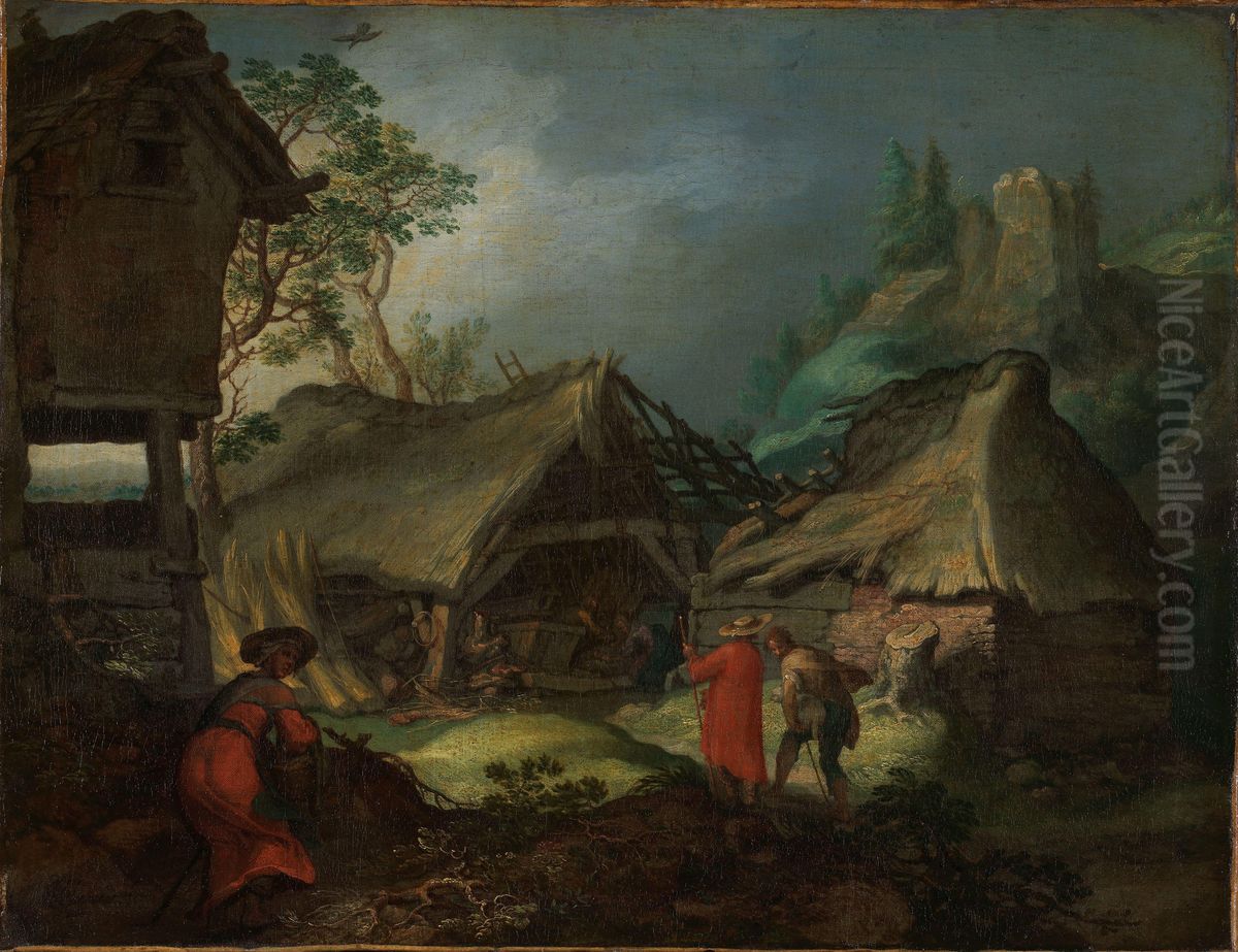 The Adoration of the Shepherds Oil Painting by Abraham Bloemaert