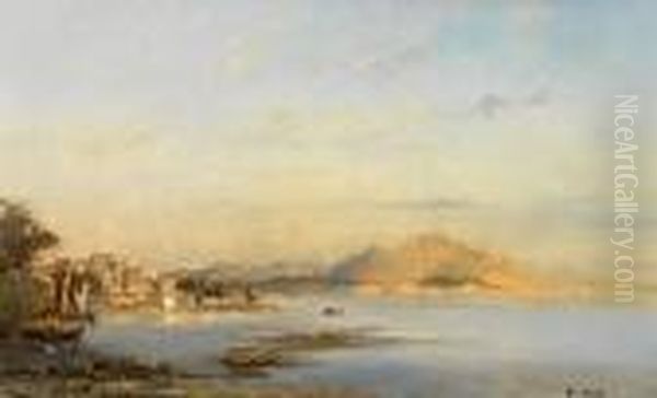 Ragusa Oil Painting by Robert Alott