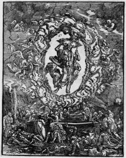 Die Auferstehung Christi Oil Painting by Albrecht Altdorfer