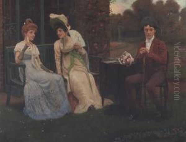 Cool Reception Oil Painting by Aby Altson