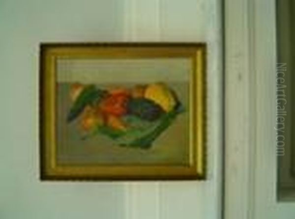 Natura Morta Con Ortaggi Oil Painting by Orazio Amato