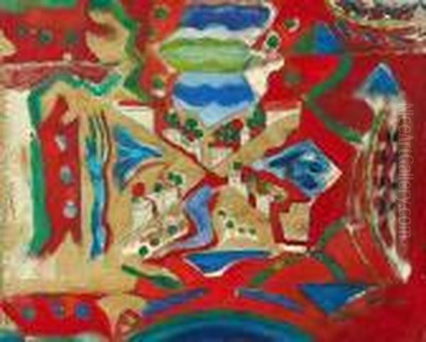 Paysage Oil Painting by Francois Angiboult