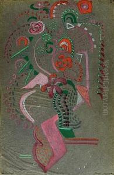 Souvenirs D'orient Oil Painting by Francois Angiboult